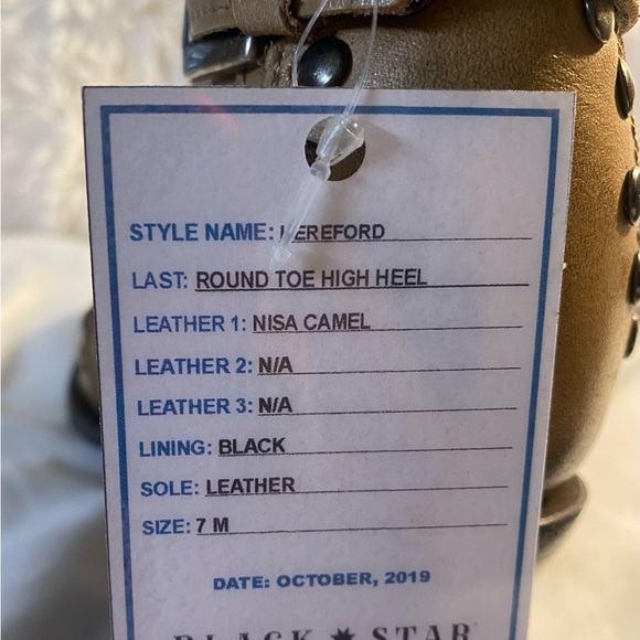 🤠 BS “HEREFORD WESTERN BOOTIE 🤠 - Picture 4 of 7